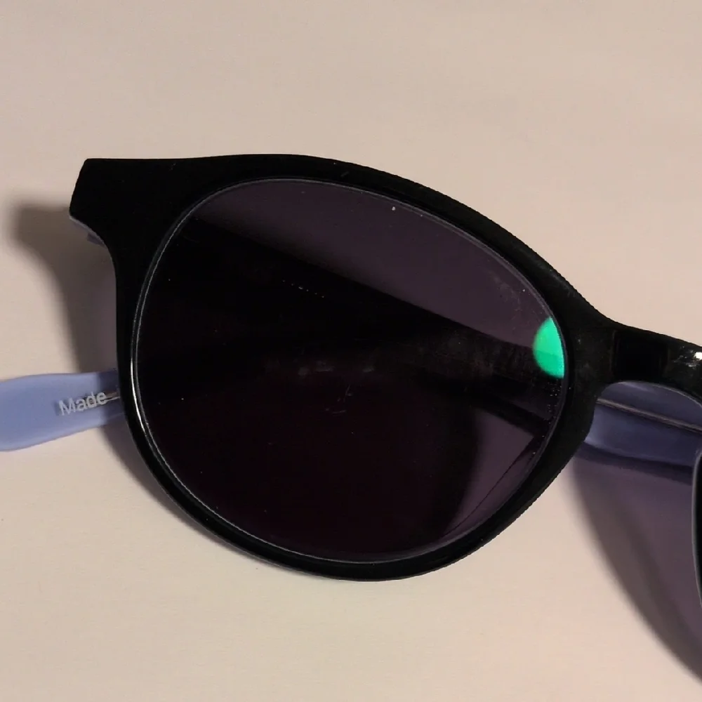 Zenni Blue Prescription‎ Sunglasses with Light Blue Tips